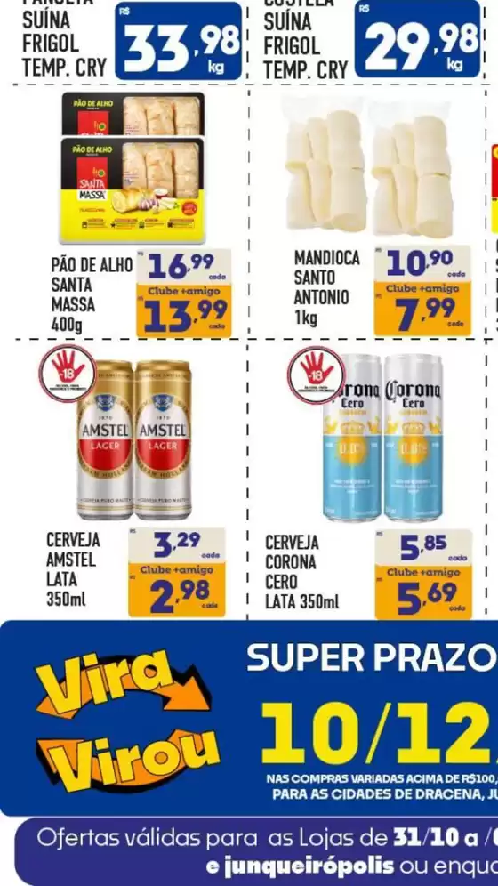 Grandes descontos em produtos selecionados