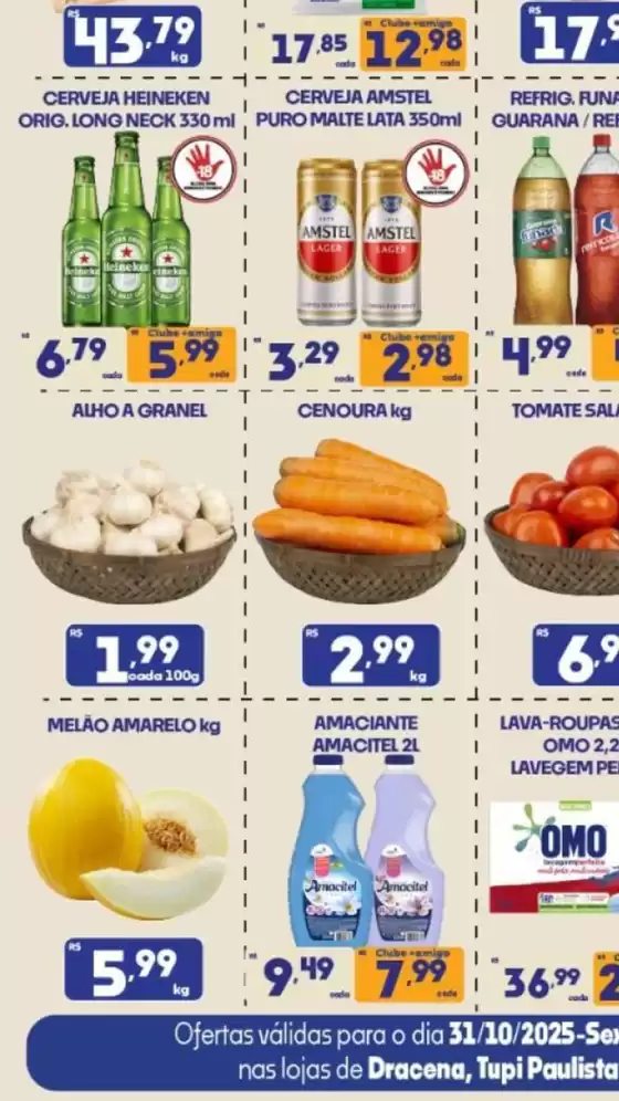 Grandes descontos em produtos selecionados