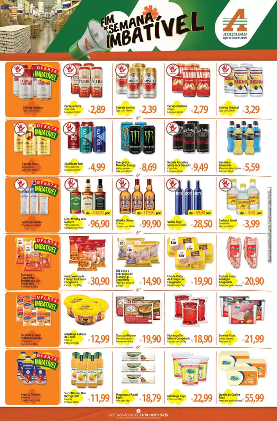 Grandes descontos em produtos selecionados