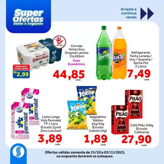 Catálogo Shibata Supermercados em Mogi das Cruzes | Ofertas para caçadores de pechinchas | 2025-10-31T00:00:00.000Z - 2025-11-03T00:00:00.000Z