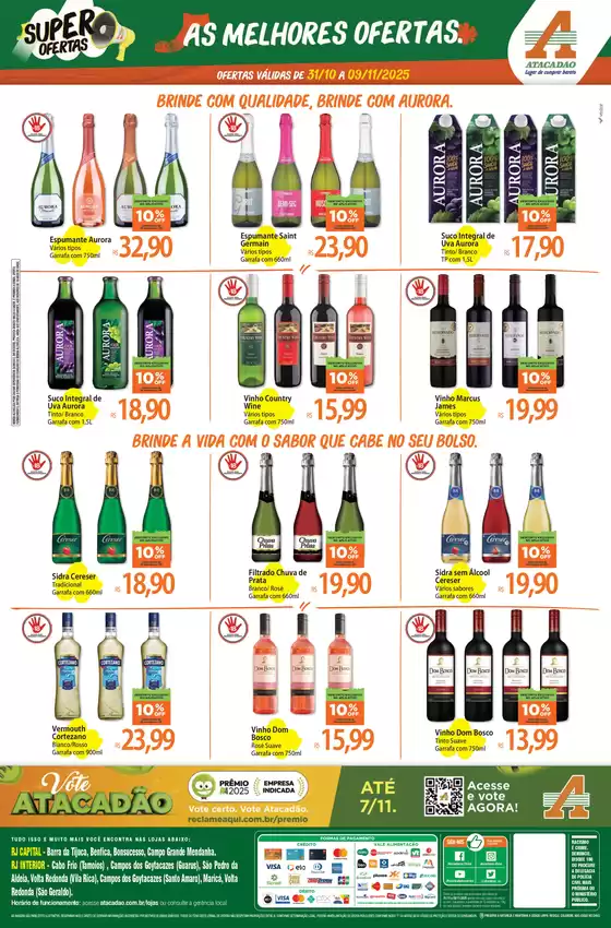 Ofertas exclusivas para nossos clientes