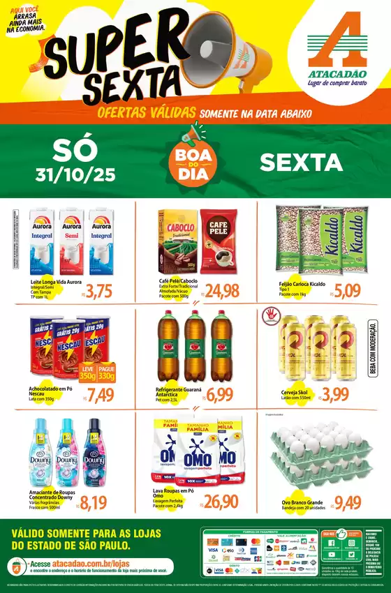 Catálogo Atacadão em Várzea Paulista | Ofertas especiais para você | 2025-10-31T00:00:00.000Z - 2025-10-31T00:00:00.000Z