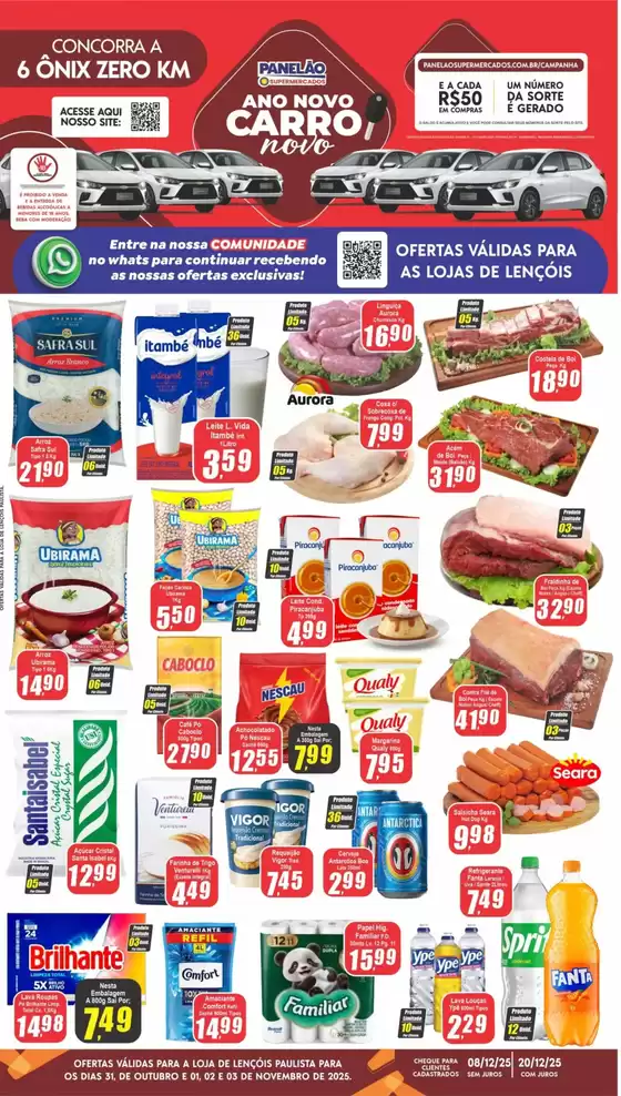 Catálogo Panelão | Ofertas exclusivas e pechinchas | 2025-10-31T00:00:00.000Z - 2025-11-03T00:00:00.000Z