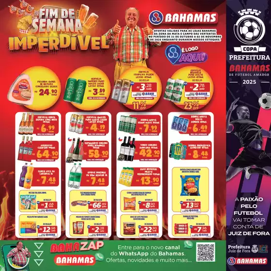 Catálogo Bahamas Supermercados em Belo Horizonte | Fim De Semana imperdivel | 2025-10-31T00:00:00.000Z - 2025-11-02T00:00:00.000Z