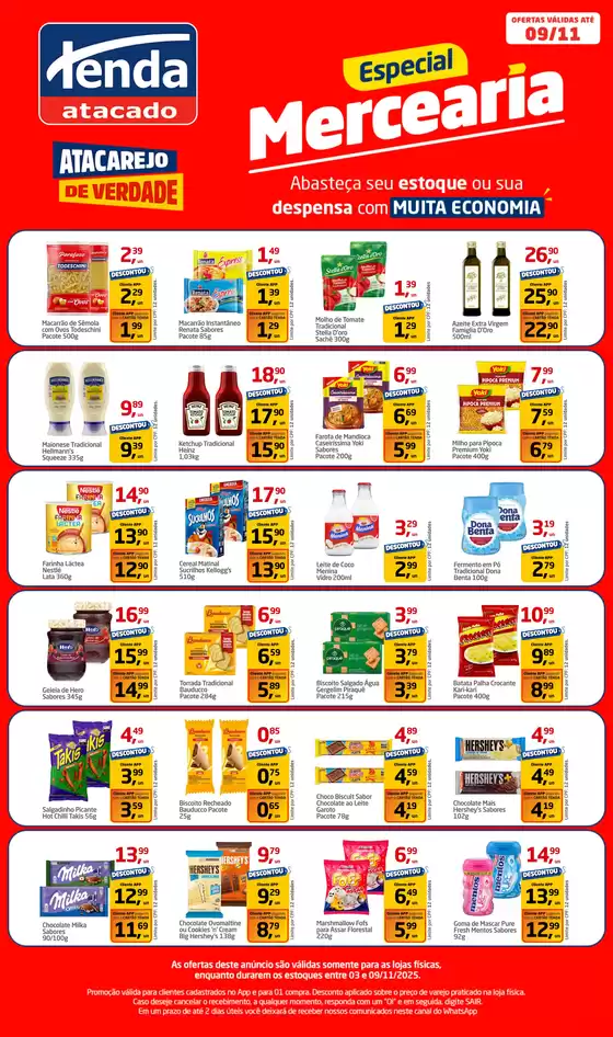Catálogo Tenda Atacado em Balneário Camboriú | Especial Mercearia | 2025-11-03T00:00:00.000Z - 2025-11-09T00:00:00.000Z