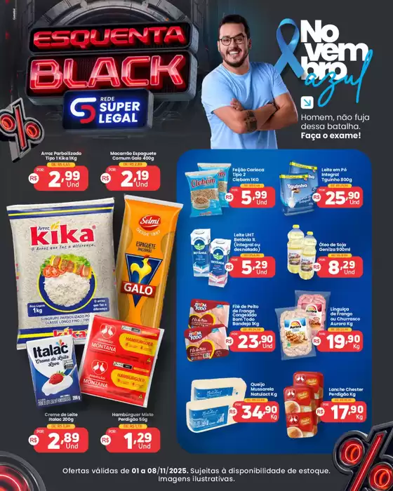 Catálogo Rede Super Legal de Supermercados em Brasília | Equenta black | 2025-11-03T00:00:00.000Z - 2025-11-08T00:00:00.000Z