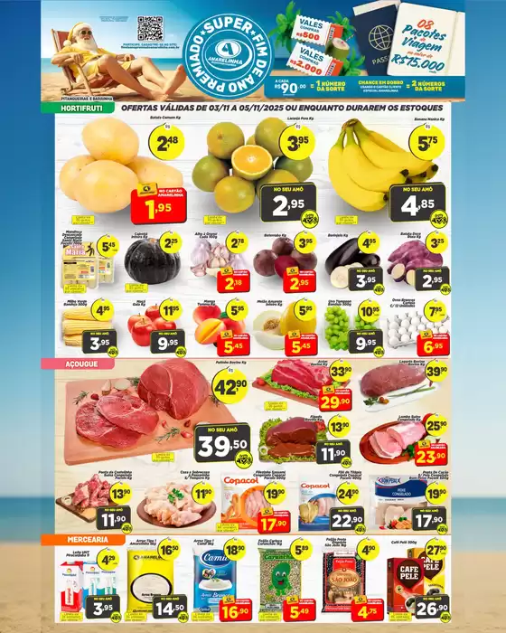 Catálogo Amarelinha Supermercados em Camaragibe | Ofertas  | 2025-11-03T00:00:00.000Z - 2025-11-05T00:00:00.000Z