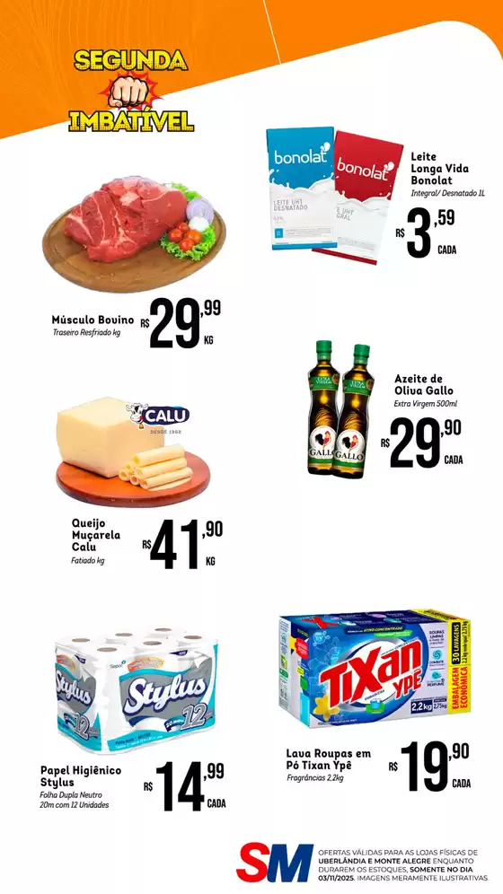 Catálogo SuperMaxi em Camaragibe | Segunda Imbartível | 2025-11-03T00:00:00.000Z - 2025-11-03T00:00:00.000Z