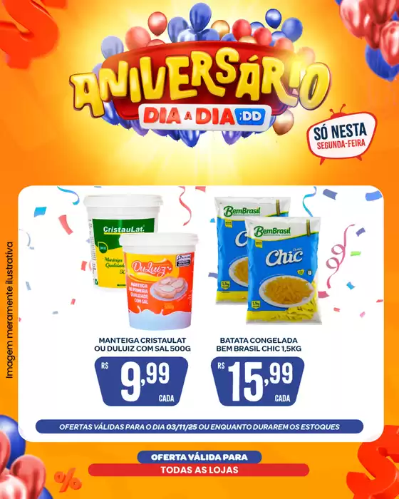 Catálogo Atacadão Dia a Dia | Melhores ofertas para todos os caçadores de pechinchas | 2025-11-03T00:00:00.000Z - 2025-11-03T00:00:00.000Z