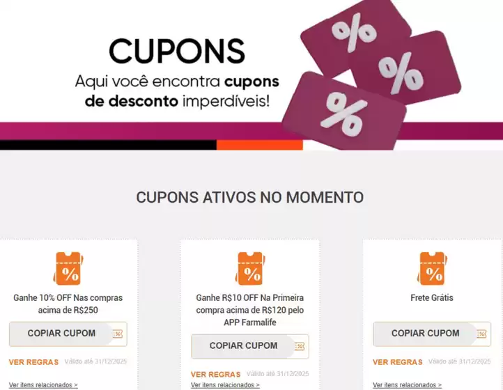 Catálogo Farmalife em Seberi | Cupons Farmalife ! | 2025-11-03T00:00:00.000Z - 2025-12-31T00:00:00.000Z
