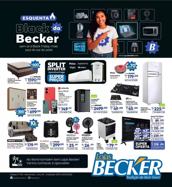 Catálogo Lojas Becker em Sobral | Lojas Becker Tablóide de Ofertas | 2025-11-01T00:00:00.000Z - 2025-11-30T00:00:00.000Z