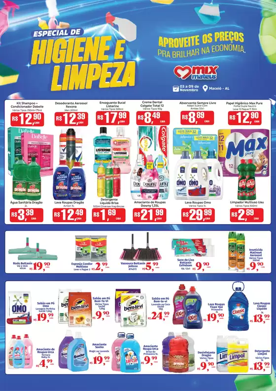 Catálogo Supermercados Mateus em Caucaia | Especial de Higiene e Limpeza | 2025-11-03T00:00:00.000Z - 2025-11-09T00:00:00.000Z