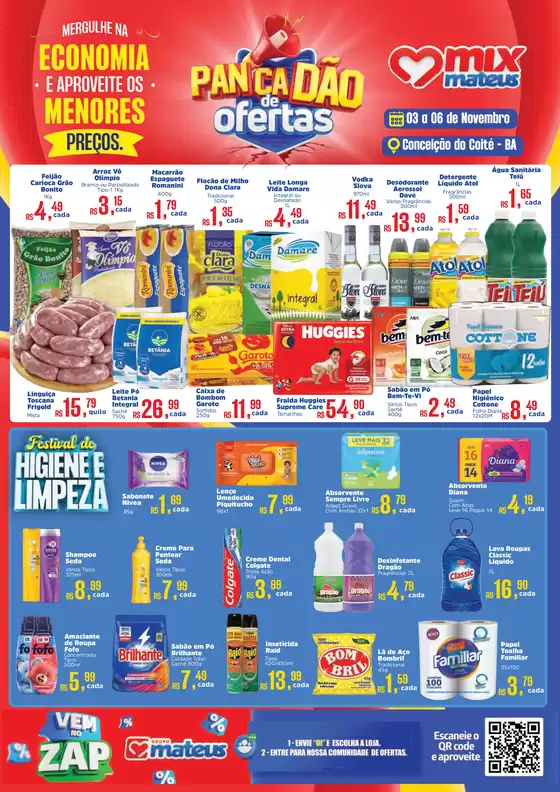 Catálogo Supermercados Mateus em Caucaia | Pancadão de Ofertas | 2025-11-03T00:00:00.000Z - 2025-11-06T00:00:00.000Z