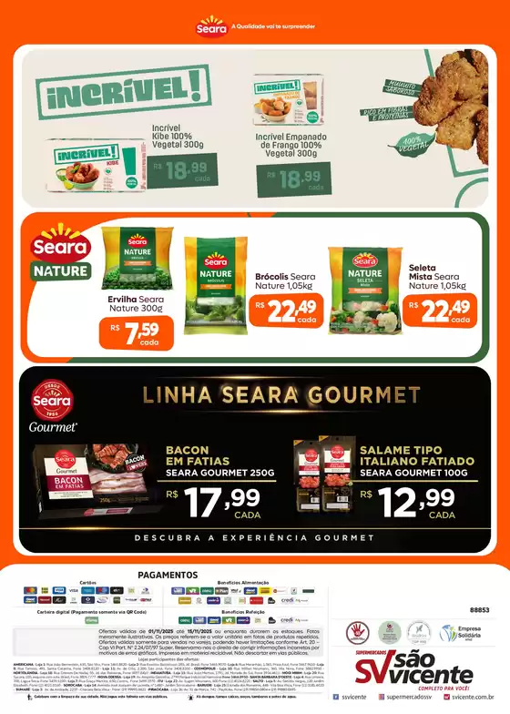 Ofertas especiais para você