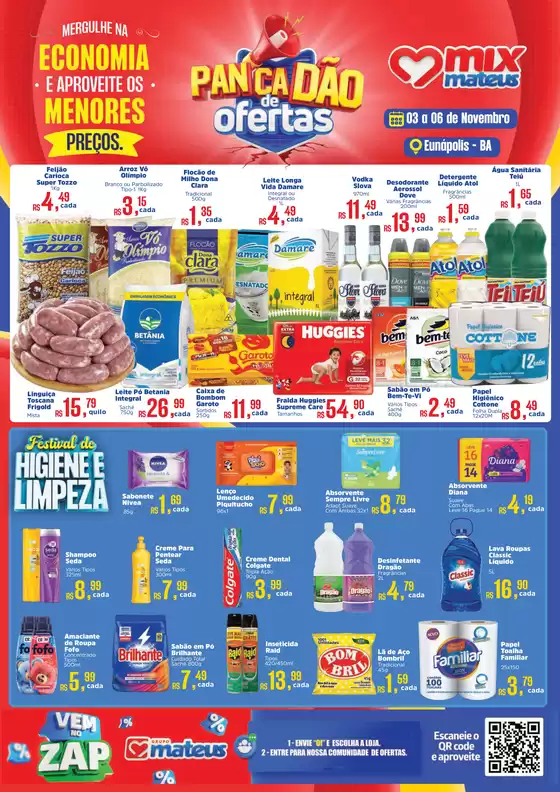 Catálogo Supermercados Mateus em Caucaia | Melhores ofertas para todos os caçadores de pechinchas | 2025-11-03T00:00:00.000Z - 2025-11-06T00:00:00.000Z