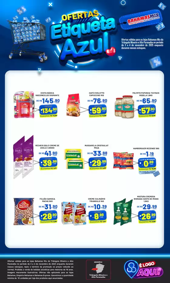 Ampla seleção de ofertas