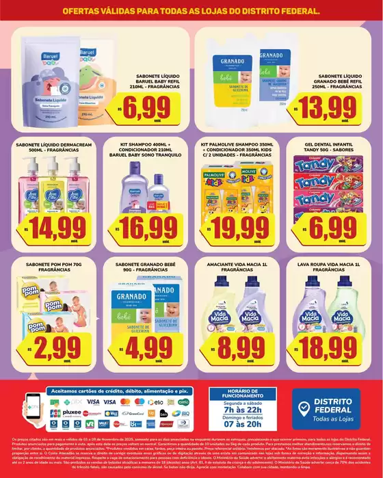 Grandes descontos em produtos selecionados