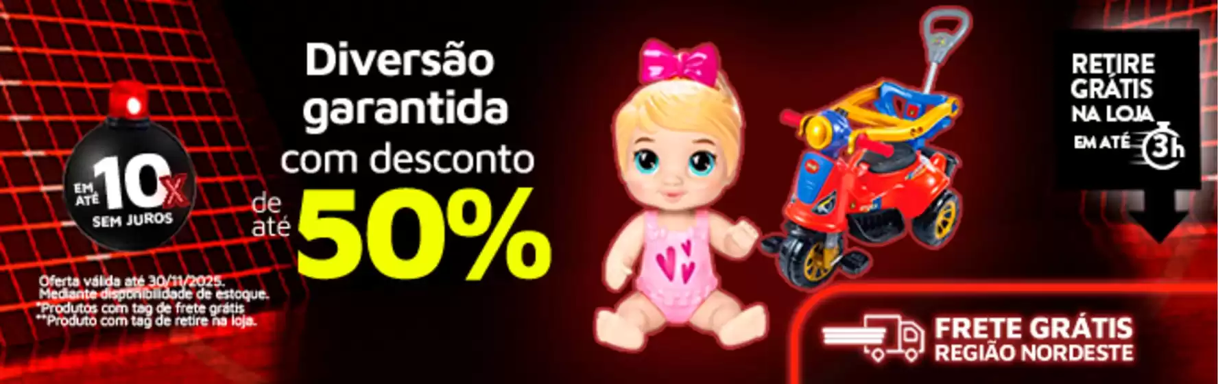 Ampla seleção de ofertas