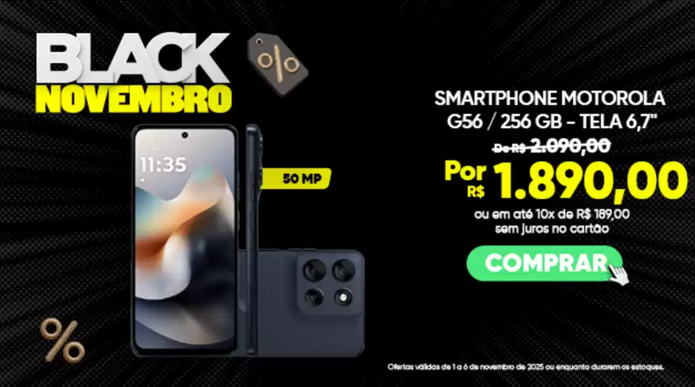 Ofertas especiais para você