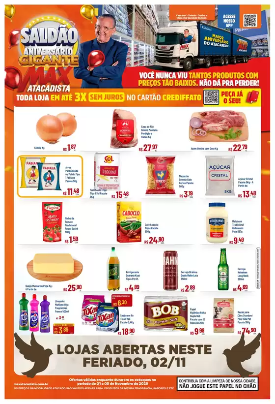 Catálogo Super Muffato em Araricá | Ofertas para caçadores de pechinchas | 2025-11-01T00:00:00.000Z - 2025-11-05T00:00:00.000Z