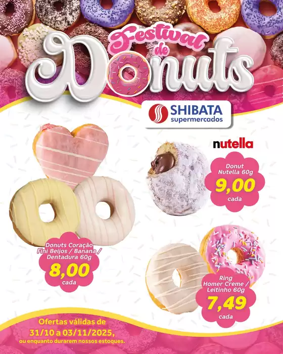 Catálogo Shibata Supermercados em Jacareí | Ofertas exclusivas e pechinchas | 2025-10-31T00:00:00.000Z - 2025-11-03T00:00:00.000Z
