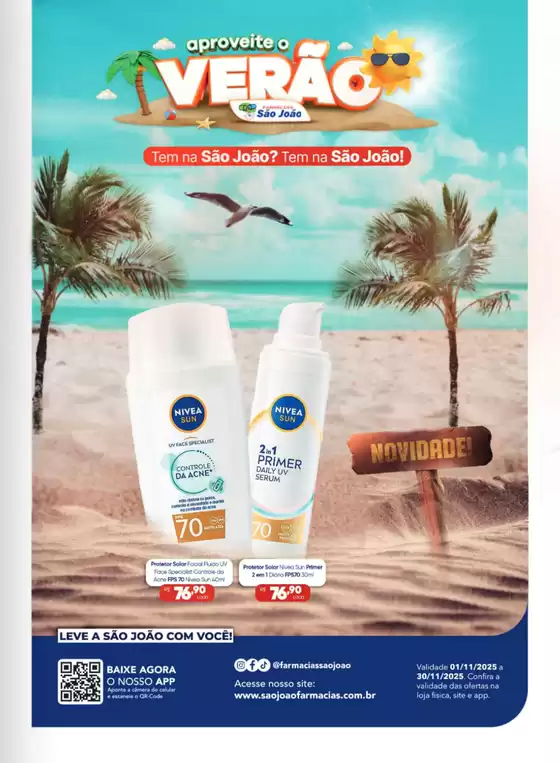 Catálogo Farmácias São João em Parobé | Encarte Farmácias São João | 2025-11-01T00:00:00.000Z - 2025-11-30T00:00:00.000Z