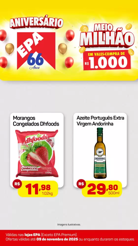 Catálogo Epa em Juiz de Fora | Aniversàrio Epa Meio Milhão  | 2025-11-03T00:00:00.000Z - 2025-11-09T00:00:00.000Z