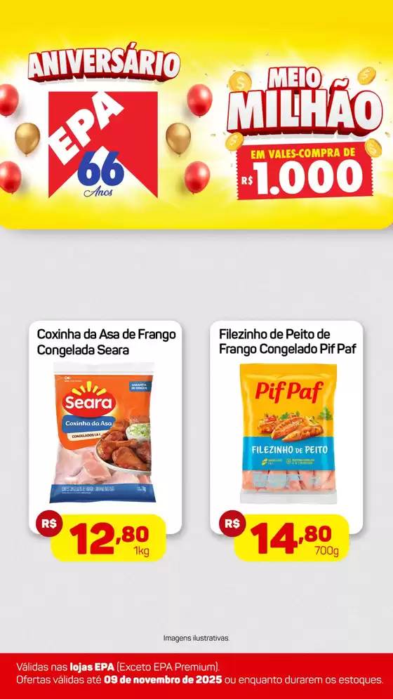 Aniversàrio Epa Meio Milhão 