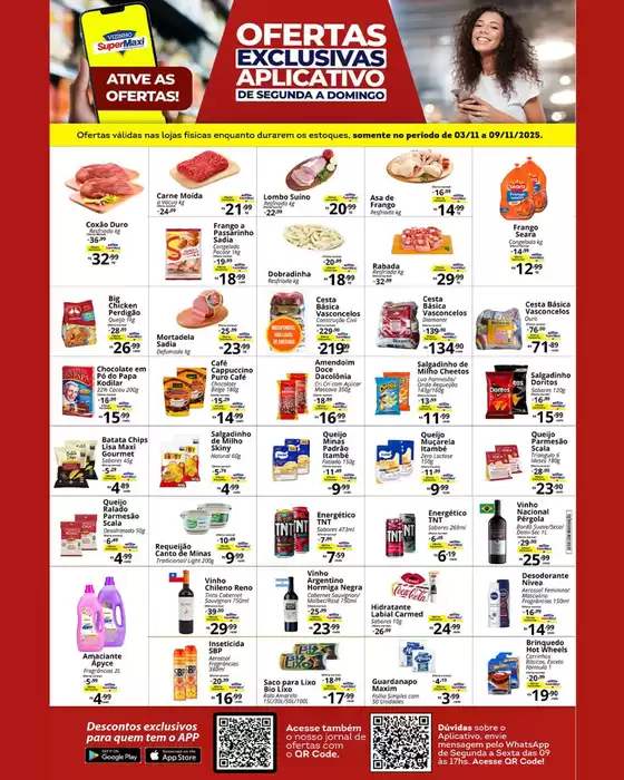 Catálogo SuperMaxi | Ofertas Exclusivas APLICATIVO | 2025-11-03T00:00:00.000Z - 2025-11-09T00:00:00.000Z