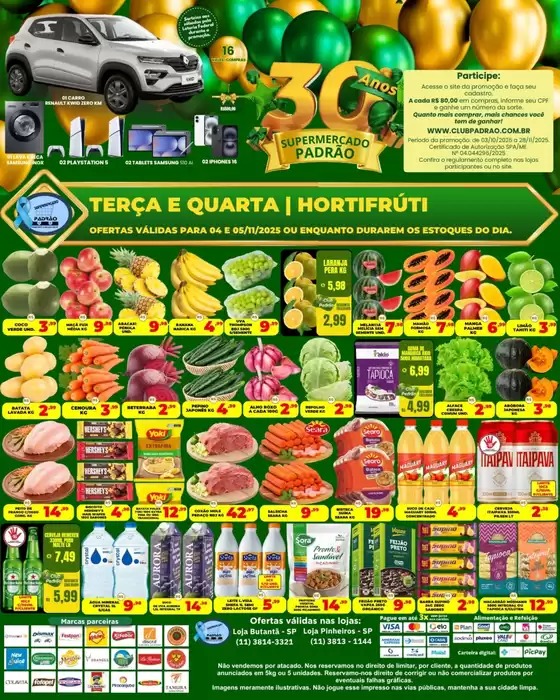 Catálogo Supermercado Padrão em Votorantim | Ofertas Supermercado Padrão | 2025-11-04T00:00:00.000Z - 2025-11-05T00:00:00.000Z