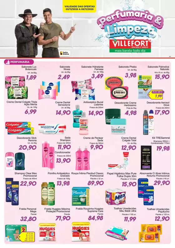 Catálogo Villefort Atacadista em Sabará | Ofertas exclusivas para nossos clientes | 2025-11-03T00:00:00.000Z - 2025-11-09T00:00:00.000Z