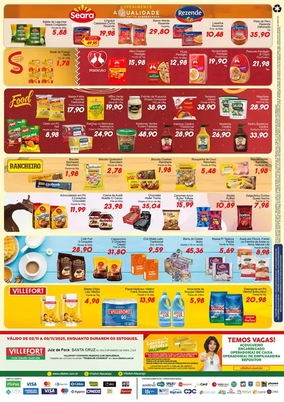 Pechinchas e ofertas atuais