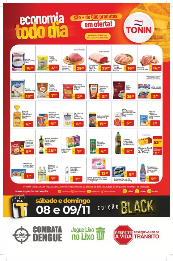 Catálogo Tonin Superatacado | Revista +500 Produtos em Oferta | 2025-11-03T00:00:00.000Z - 2025-11-03T00:00:00.000Z