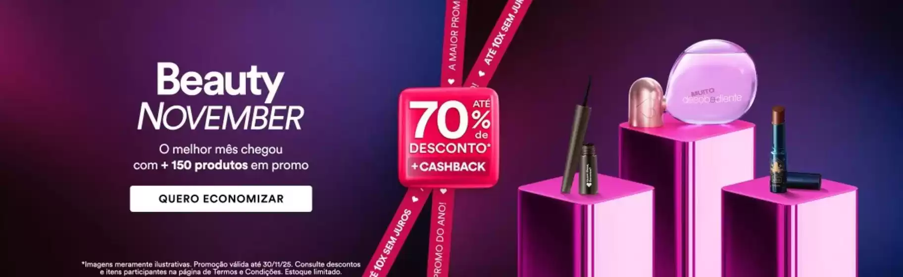 Catálogo Quem disse, berenice? em São Bernardo do Campo | Beauty november ! | 2025-11-03T00:00:00.000Z - 2025-11-30T00:00:00.000Z
