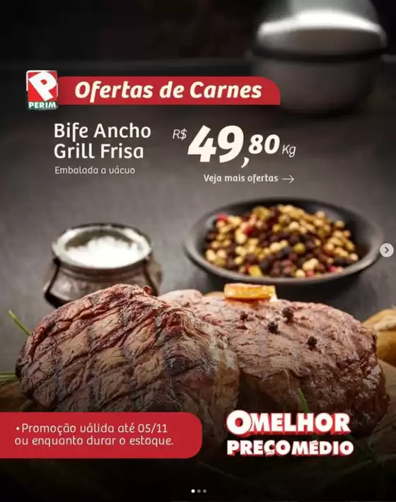 Catálogo Supermercado Perim em Cabo de Santo Agostinho | OFERTAS DA CARNES | 2025-11-04T00:00:00.000Z - 2025-11-05T00:00:00.000Z