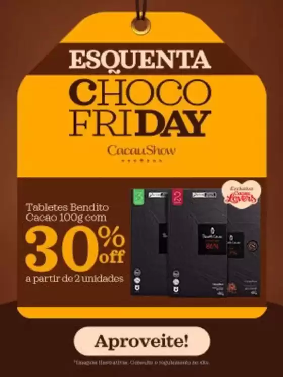 Catálogo Cacau Show em São José dos Pinhais | Esquenta Choco Friday | 2025-11-04T00:00:00.000Z - 2025-11-17T00:00:00.000Z