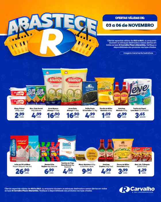 Catálogo R Carvalho Supermercado em Curitiba | Abastece | 2025-11-04T00:00:00.000Z - 2025-11-06T00:00:00.000Z