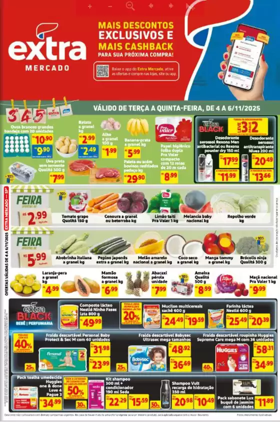 Catálogo Clube Extra em Biguaçu | Terça E Quarta  | 2025-11-04T00:00:00.000Z - 2025-11-06T00:00:00.000Z