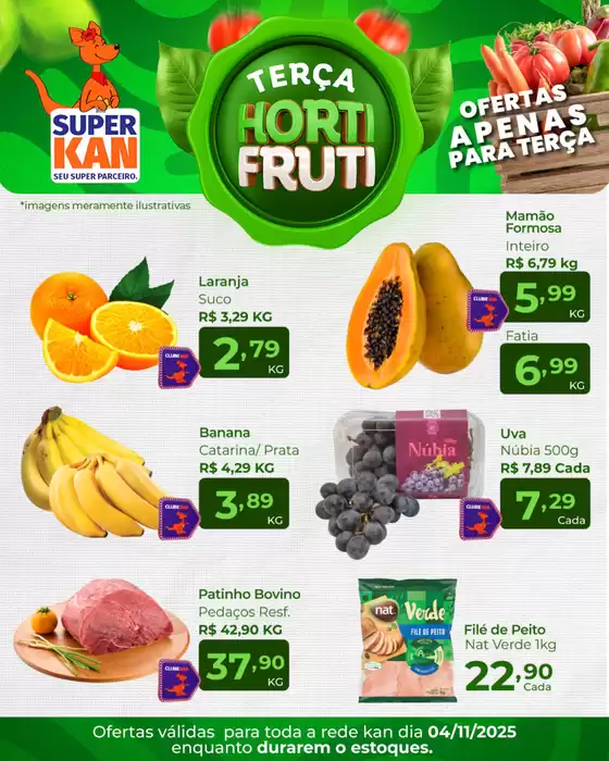 Catálogo Super Kan em Brasília | Terça horti frut | 2025-11-04T00:00:00.000Z - 2025-11-06T00:00:00.000Z