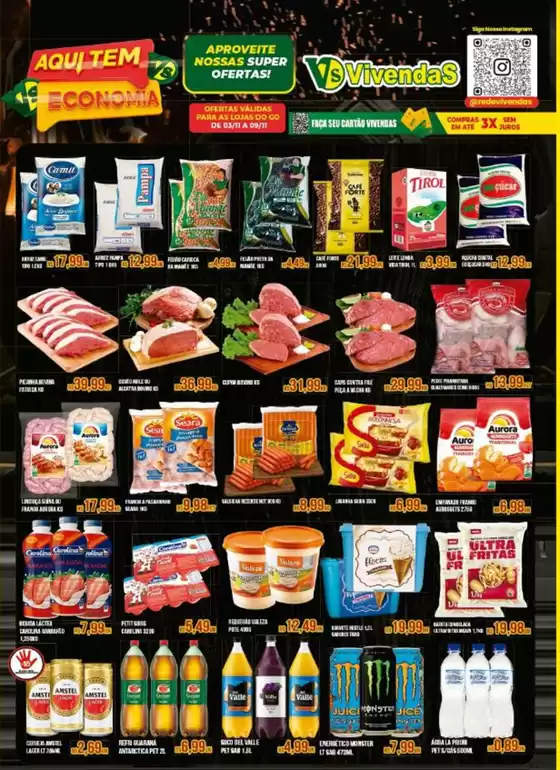 Catálogo Vivendas Supermercado em Brasília | Aqui Tem Economia | 2025-11-04T00:00:00.000Z - 2025-11-09T00:00:00.000Z