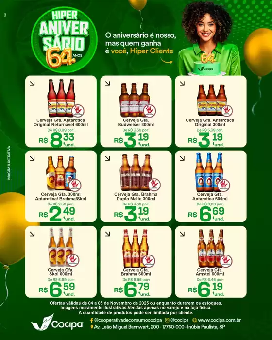 Catálogo Cocipa em Brasília | Encarte Cocipa | 2025-11-04T00:00:00.000Z - 2025-11-05T00:00:00.000Z