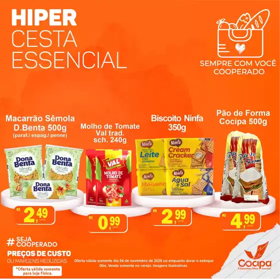 Catálogo Cocipa em Brasília | Ofertas exclusivas e pechinchas | 2025-11-04T00:00:00.000Z - 2025-11-04T00:00:00.000Z
