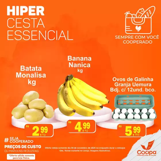 Catálogo Cocipa em Votorantim | Nossas melhores pechinchas | 2025-11-04T00:00:00.000Z - 2025-11-04T00:00:00.000Z