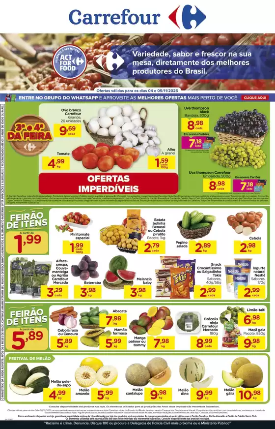 Pechinchas e ofertas atuais