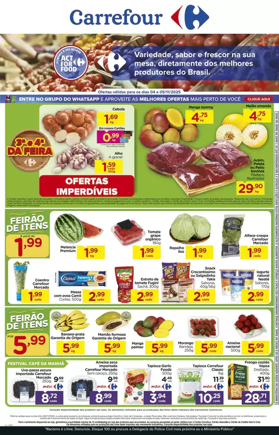 Ofertas especiais para você