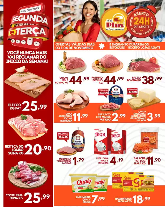 Catálogo Rede Plus Supermercados em Camboriú | Jornal de ofertas | 2025-11-03T00:00:00.000Z - 2025-11-04T00:00:00.000Z
