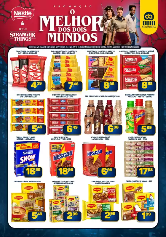 Promoções especiais em andamento