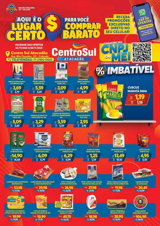 Ofertas exclusivas para nossos clientes