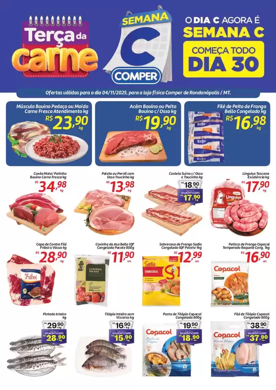 Catálogo Comper em Barueri | Ofertas para caçadores de pechinchas | 2025-11-04T00:00:00.000Z - 2025-11-04T00:00:00.000Z