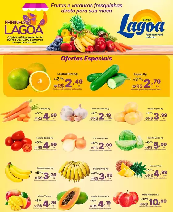 Nossas melhores pechinchas